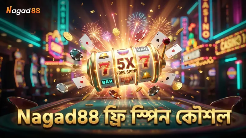 Nagad88 ফ্রি স্পিন মাল্টিপ্লায়ার কৌশল খেলোয়াড়দের জন্য সহায়ক।