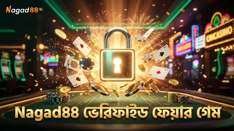 Nagad88 ক্রিপ্টোগ্রাফিক্যালি ফেয়ার গেমপ্লে নিশ্চিত করে।