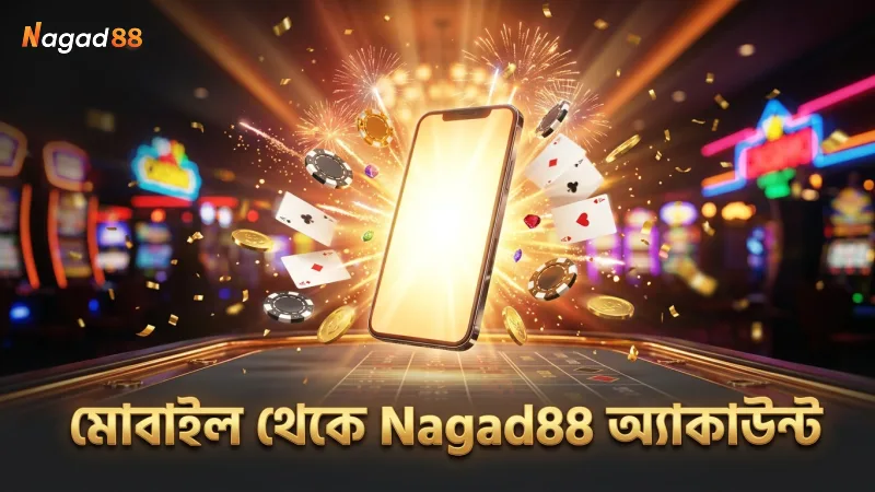 Nagad88 প্ল্যাটফর্মে মোবাইল থেকে সহজ অ্যাকাউন্ট তৈরি