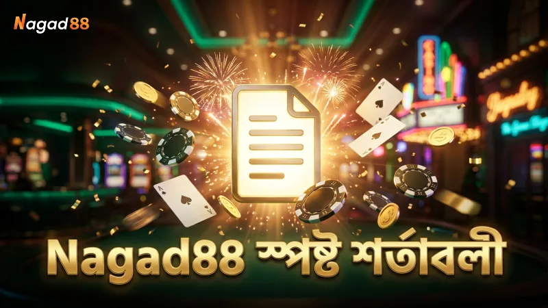 Nagad88 প্ল্যাটফর্মের শর্তাবলী ব্যবহারকারীর জন্য স্পষ্ট।