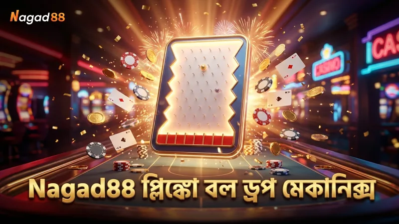 প্লিঙ্কো বোর্ডের বল ড্রপ মেকানিক্সের সূক্ষ্মতা Nagad88 অনুসারে